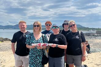 Marine team and NWWT CEO, Lindsay Thomas