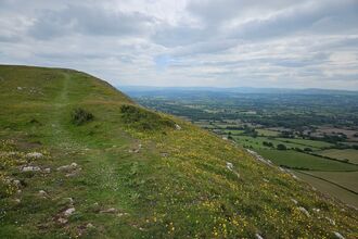 View from Moel Hiraddug 