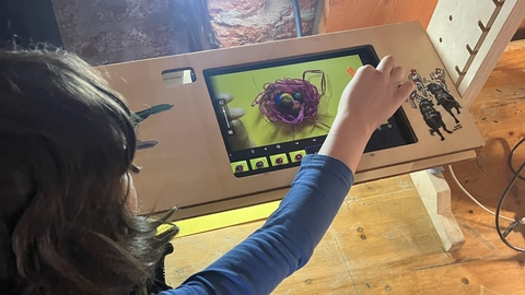 Corsydd Calon Mon animation workshop