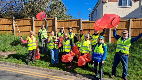 Llandudno Junction litter pickers