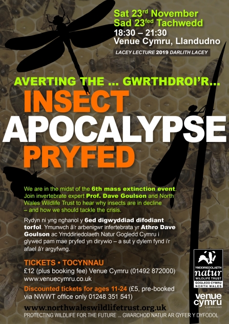 NWWT Lacey Lecture 2019_FLYER_Averting the Insect Apocalypse