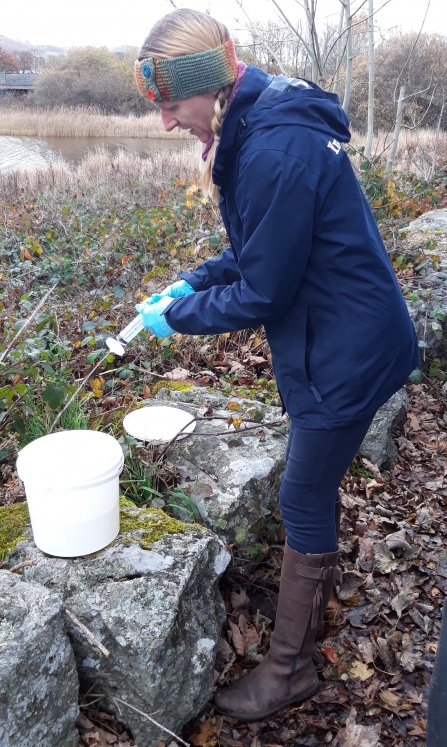 eDNA sampling