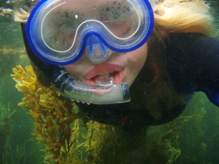 Snorkelling - Anna Williams North Wales Wildlife Trust