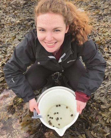 Picture of Briony doing conservation activities