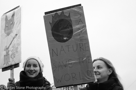 COP26 march - Bangor
