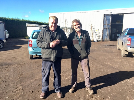 Gary Bailey (left) and David Gwillam (right) (Preesheath Forest Nurseries_March 2020)
