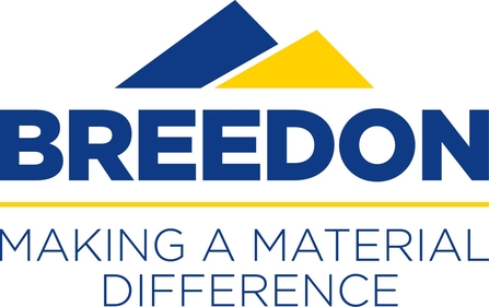 Breedon Logo Making a Material Difference