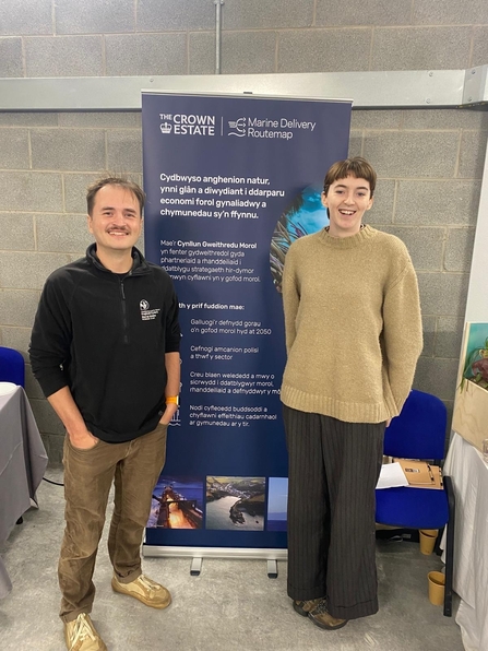 Bronwen and Greg at Green Skills event