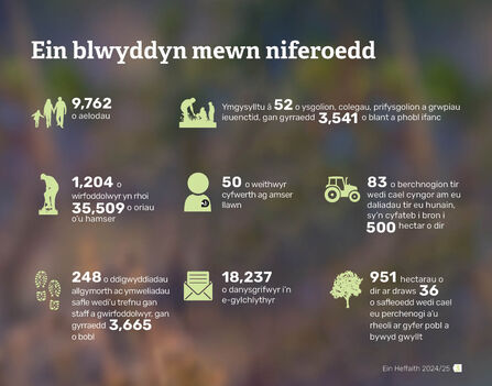 Impact report 2023-2024_Our wild year in numbers_Cymraeg