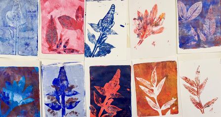 Gelli printmaking workshop