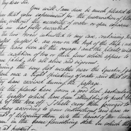 Letter from Charles Mallard