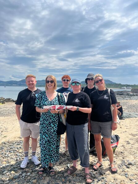 Marine team and NWWT CEO, Lindsay Thomas