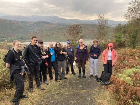 Youth forum at Gwaith Powdwr Nature Reserve