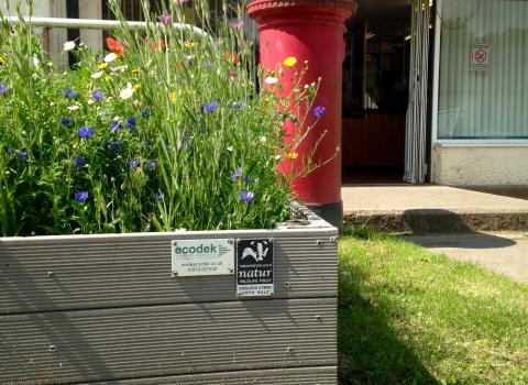 Pentre Maelor / Ecodek raised bed