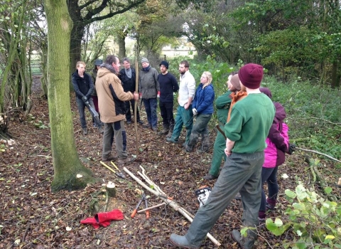 Hedgelaying training