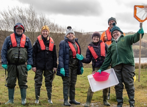 Bala Crayfish survey