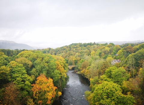 Pontcysyllte Aqueduct on the River Dee