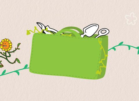 Gardener's Toolkit Banner Header Blank